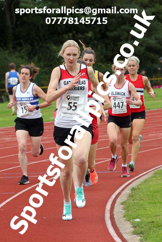 3000 metres, NECAA Open Meeting, Morpeth, Sunday, September 27th. David T. Hewitson/Sports for All Pics